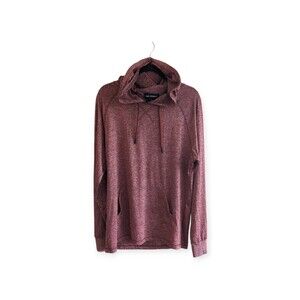 Mens SportsWear Athletic Hoodie Red Size L